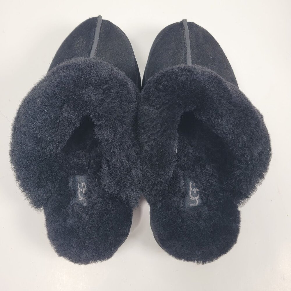 UGG Disquette Women's Black Slip on Slipper S/N 1122550 US Size 7 - Picture 5 of 8